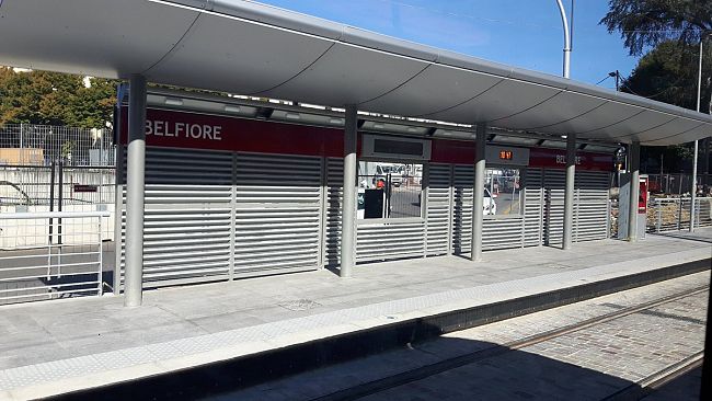 ​Tramvia, Linea 2: simulazione del servizio in orario di punta