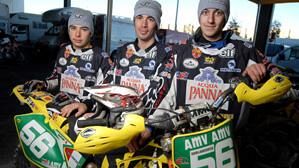 Enduro: Kst, prova di gruppo all’Eicma 2007<BR>Gualdani, Tellini e Gannac insieme per la prima volta in una gara internazionale