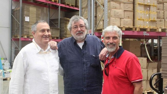 Francecso Guccini in visita a Pescia