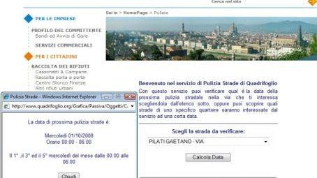 Quadrifoglio: il sito web aziendale provoca la sanzione stradale