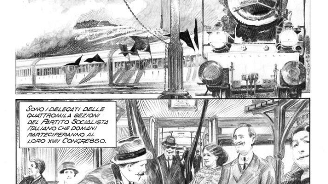 Un graphic novel su Livorno 1921