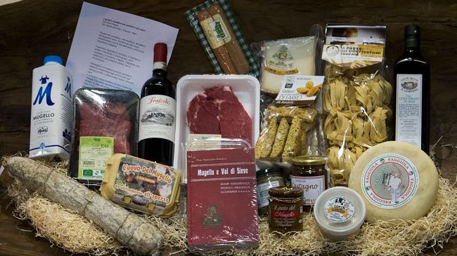 Per Papa Francesco in dono un cesto dal Mugello con latte Mukki