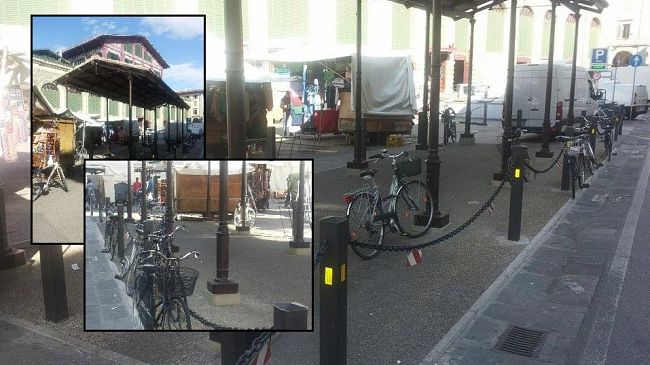 Firenze San Lorenzo: se la pensilina non voleva farsi trovare