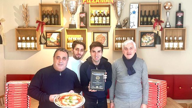 Premiata la catena fiorentina Pizzaman