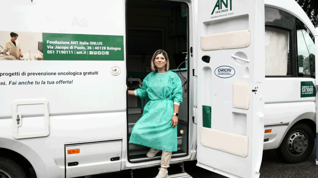 Prevenzione oncologica: in Toscana l'Ambulatorio Mobile di ANT