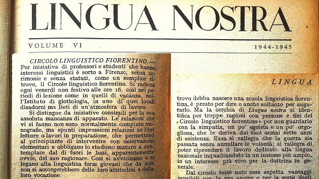 Tornano gli incontri culturali al Circolo Linguistico Fiorentino