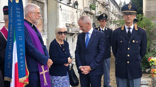 Commemorato Carlo Reggioli, Funzionario di Pubblica Sicurezza