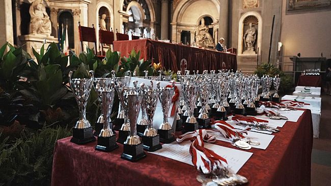 Piaggeliadi, studenti premiati in Palazzo Vecchio