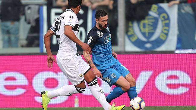 Empoli vs Parma 3 -3 Pari giusto. Il Parma subisce tre volte la rimonta dell'Empoli
