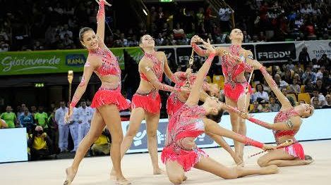 Farfalle della Ritmica al Grand Prix di Ginnastica