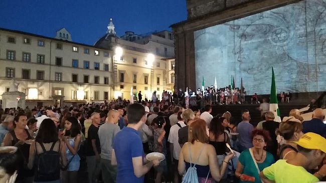 San Lorenzo: nella festa di Firenze Leonardo invitato speciale