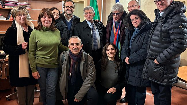 A Palazzo Vecchio l'europarlamentare Pietro Bartolo