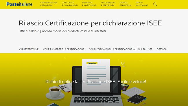 Poste: le attestazioni valide ai fini ISEE 2024