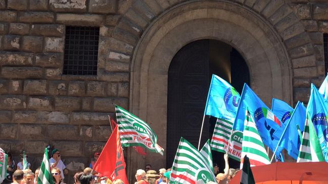 Sciopero industria toscana: il 9 luglio corteo a Firenze
