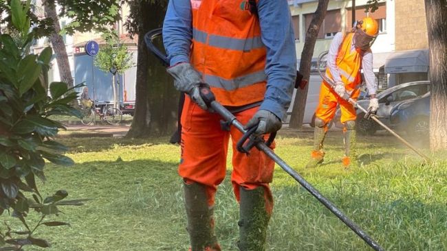 Alia organizza una task force per lo sfalcio delle aree verdi