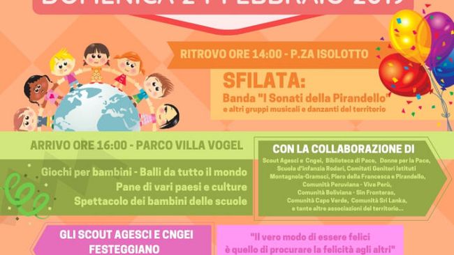 Carnevale per la pace a Firenze