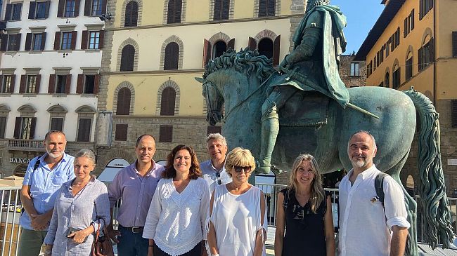 Tecnologia a raggi X sulla statua equestre di Cosimo I