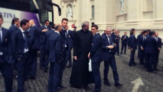 Coppa Italia: i viola a Roma e in Vaticano