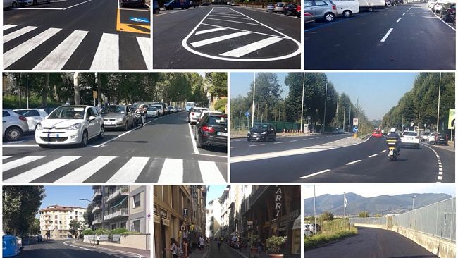 Firenze in estate: in corso la cura dell'asfalto