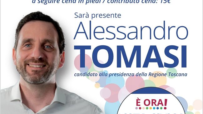A Scandicci la prima assemblea della Lista civica per Tomasi