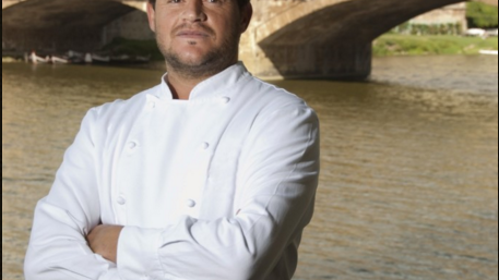 Cene Galeotte festeggia 10 anni con lo chef Peter Brunel del ristorante Borgo San Jacopo