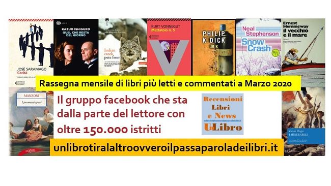Un libro tira l'altro: la consueta rassegna mensile