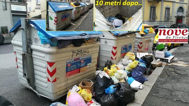 Rifiuti, a pochi passi dal degrado: realtà virtuale e città reale