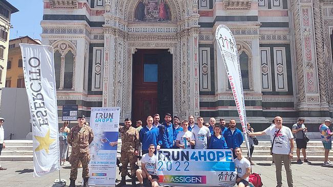 RUN4HOPE 2022: in Toscana missione compiuta per l’Esercito (le foto)