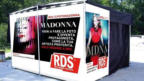 Per Madonna, anche a Firenze il set fotografico di RDS