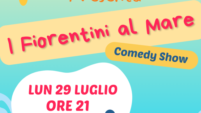 Cabaret: 'I Fiorentini al Mare' di Alessandro Calonaci