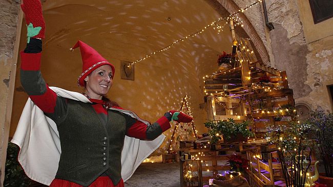 Babbo Natale si aggira per la Toscana