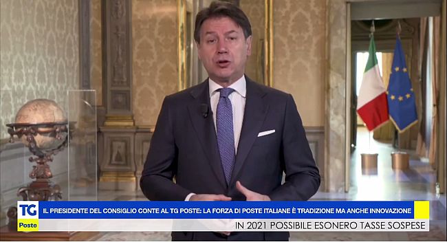 Il premier Conte ringrazia chi lavora in Poste Italiane