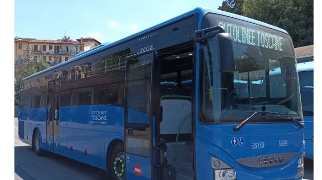Bus extraurbani, 5 nuovi '12 metri' in Toscana