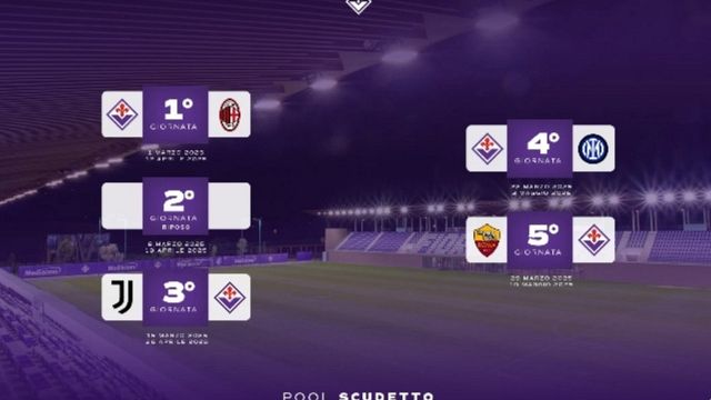 Poule scudetto femminile, prima partita Fiorentina - Milan