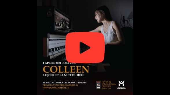 Giovedì 4 aprile Colleen in concerto al Museo dell'Opera del Duomo