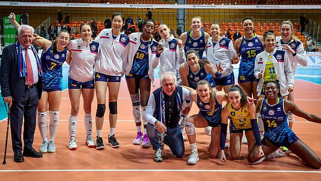 Champions Donne, Scandicci vince in Bulgaria
