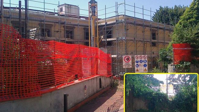 Che fine ha fatto l'Hotel sull'Arno? Preoccupazione per le recinzioni divelte