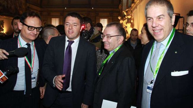 In Palazzo Vecchio Confindustria sulle città metropolitane, interviene Renzi