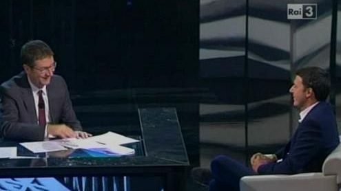 Renzi nel salotto di Fazio: ''Se perdo non chiedo poltrone, io'' - Video -