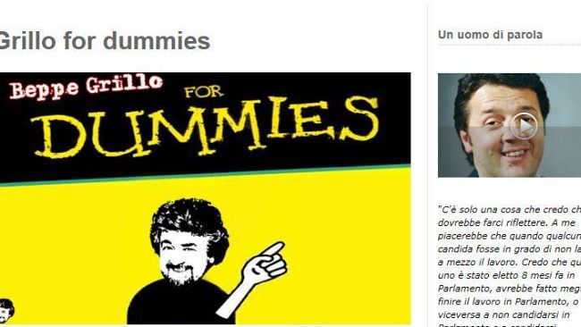 Grillo contro Renzi, il duello a colpi di video, blog e bacheche