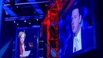 Renzi da Santoro: dimissioni Cancellieri, tutto in trentacinque secondi