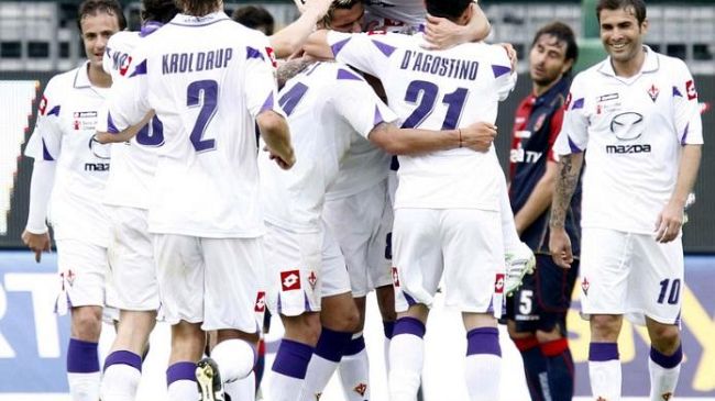 Cagliari vs Fiorentina 1 a 2. Doppietta di Cerci