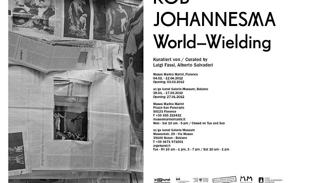 A Firenze la prima mostra di Rob Johannesma in Italia