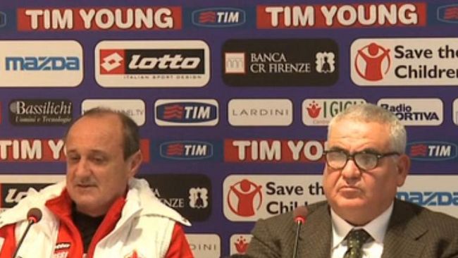 Delio Rossi, Corvino e le turbolenze: ''Siamo qui per eliminare i dubbi''