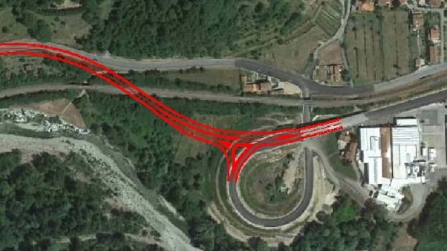 Garfagnana, con la nuova strada arriva un viadotto di 180 metri