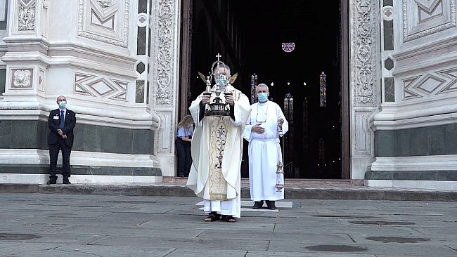 Firenze benedetta con la reliquia della Santa Spina