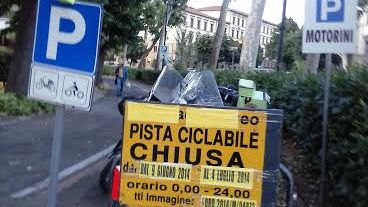 Pitti moda d'estate, ma anche la pista ciclabile è stagionale