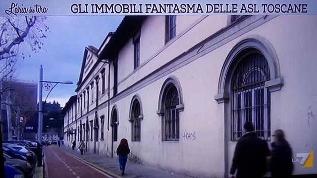 Asl 10 Firenze, su La7 gli immobili inutilizzati