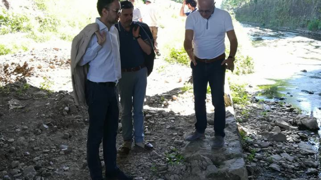 Mugnone, lavori lungo il torrente che attraversa Firenze