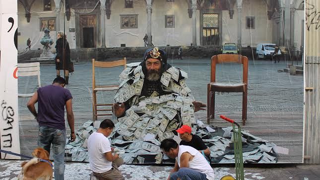 Sant'Orsola a Firenze, la Vergogna vittima della provocazione